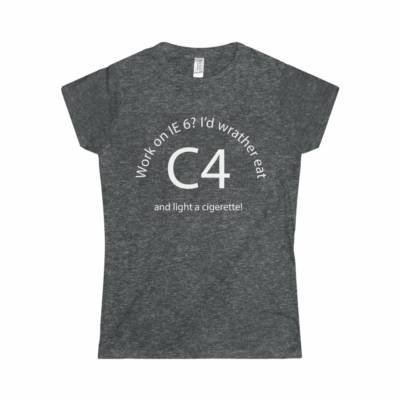 IE6 C4 Women's T-Shirt